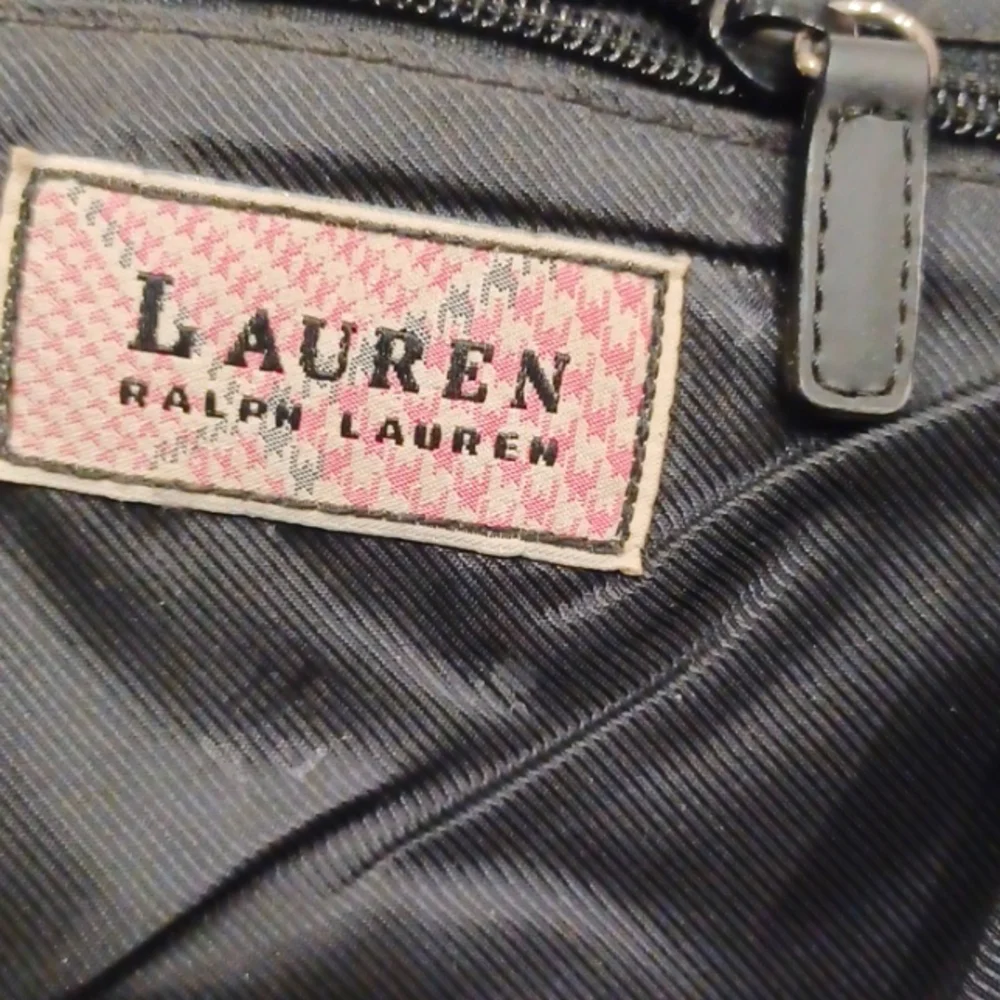 RALPH LAUREN hobo bag Barbie pink & black bucket shoulder yoga purse